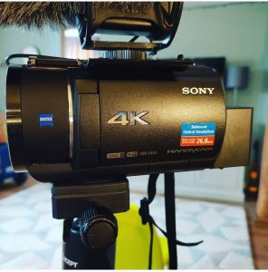 Sony FDR-AX43: (best Sony camera for Vlogging)