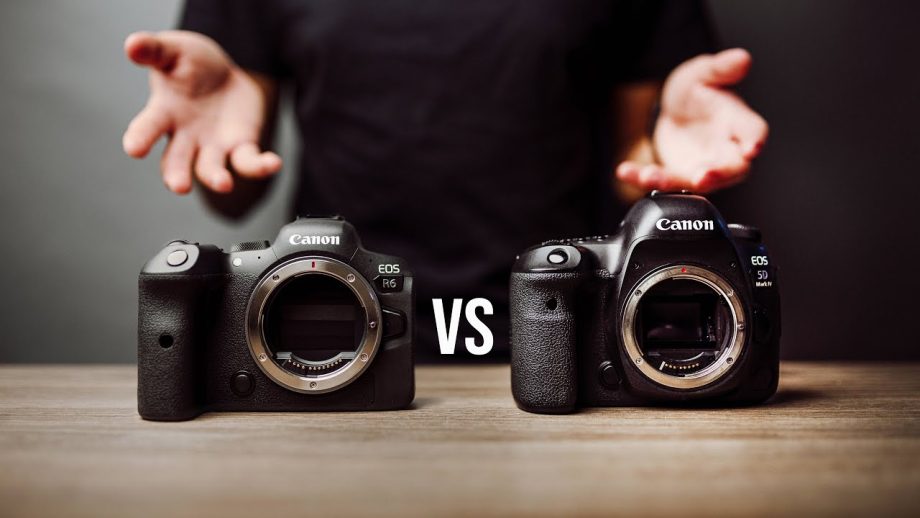 Canon r6 vs Canon 5d mark iv Comparison