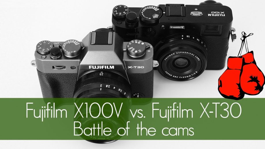 Fuji x100v vs Fuji xt30 comparison