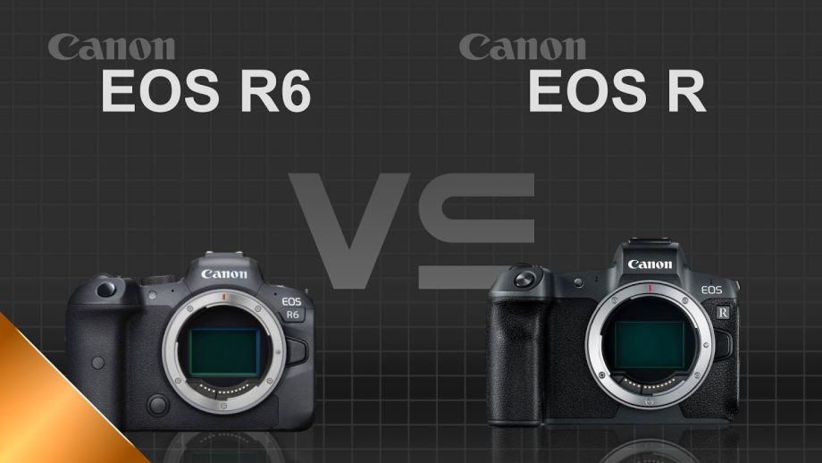 Canon eos r vs Canon r6 comparison