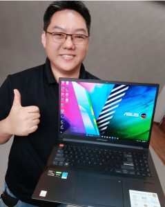 Asus VivoBook Pro 16X OLED: (best Laptop for gaming and graphic design)